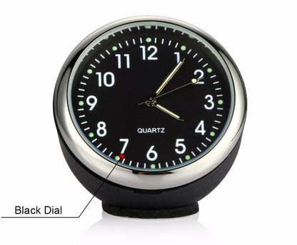 Car Clock Ornament Auto Watch  Mini Clock Car Dashboard Clocks Luminous Car Clock Pocket Stick-On Clock Cars Air Vent Clip Quartz Clocks Vehicle Dashboard Decoration Automobiles Interior Dashboard Time Display Digital Pointer Clock In Car Accessories