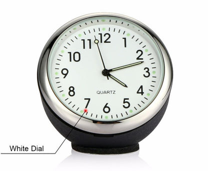 Car Clock Ornament Auto Watch  Mini Clock Car Dashboard Clocks Luminous Car Clock Pocket Stick-On Clock Cars Air Vent Clip Quartz Clocks Vehicle Dashboard Decoration Automobiles Interior Dashboard Time Display Digital Pointer Clock In Car Accessories