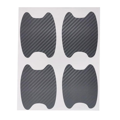 Car Handle Protection Film Car Door Handle Cup Scratch Protector Universal Invisible Car Carbon Fiber Door Handle Sticker Scratches Resistant Side Sticker Scratches Car Door Protector Films Sticker Car Styling