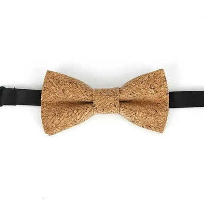 Classic Children Striped Elegant New Bow Tie Cute Kids Design Boys Brown Color Printed Bowties