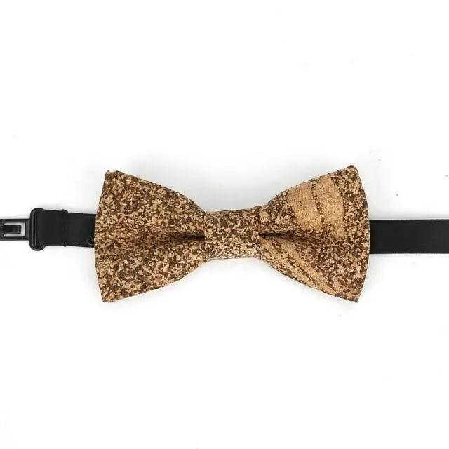 Classic Children Striped Elegant New Bow Tie Cute Kids Design Boys Brown Color Printed Bowties