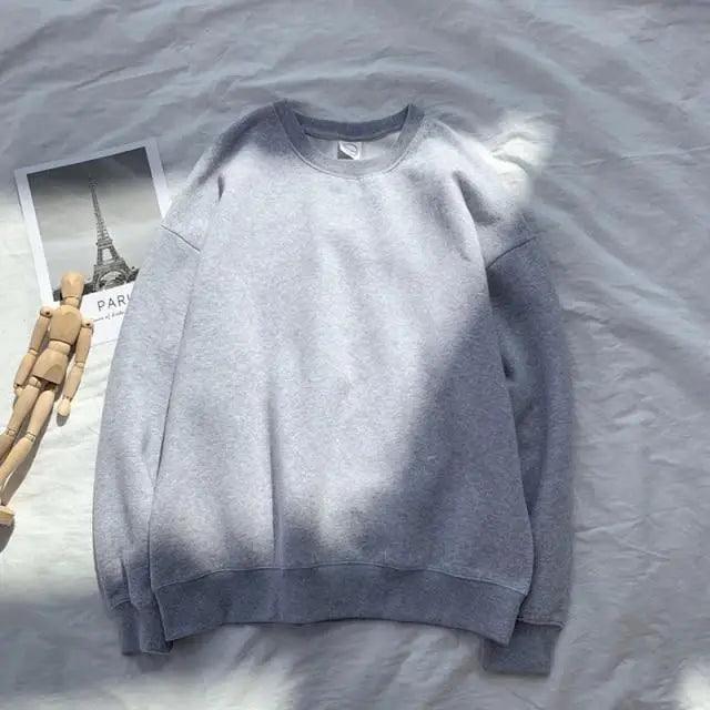 Cool Sweatshirts Men Streetwear Solid Pullover Sweatshirt For Men Sweatshirts for Women Casual Long Sleeve Round Neck Sweatshirts
