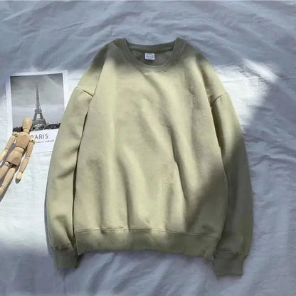 Cool Sweatshirts Men Streetwear Solid Pullover Sweatshirt For Men Sweatshirts for Women Casual Long Sleeve Round Neck Sweatshirts