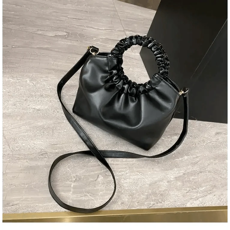 Cute Small Women's Leather Clutches Vintage Style Shoulder Messenger Bags , Handbag And Purses For Women