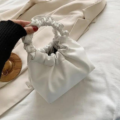Cute Small Women's Leather Clutches Vintage Style Shoulder Messenger Bags , Handbag And Purses For Women