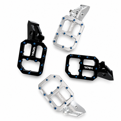 Sur-Ron Ultra Bee Super-Wide Footpegs – CNC E-Moto Foot Pegs