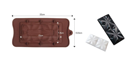 Digit Silicone Chocolate Mold Non-Stick Cake Mould Jelly Candy 3D Molds Kitchen Accessories Reusable Baking Tools Silicone Letter Mold And Number Candy Molds