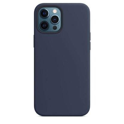 Elegant Style Solid Color Silicone Phone Cases For iPhone 13 14 Pro Max Classic Simple Case For iPhone 13 Pro Cover Slim Fit Silicone Back Cover For iPhone