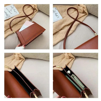 Elegant Women's Crossbody Bags, Luxury Handbags Bags Designer PU Leather Female Travel Shoulder Bags