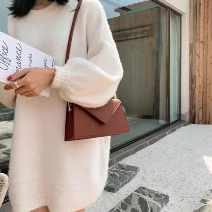 Elegant Women's Crossbody Bags, Luxury Handbags Bags Designer PU Leather Female Travel Shoulder Bags