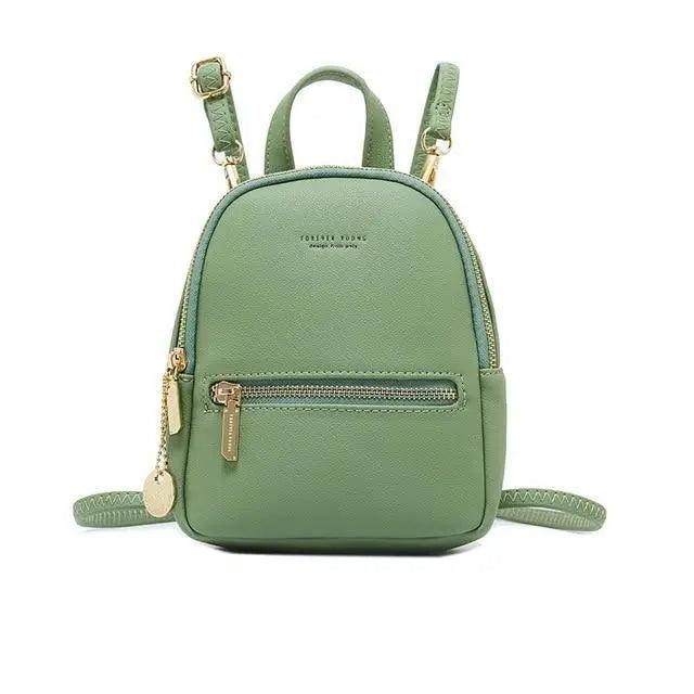 Famous Designer Mini Soft Touch Leather Small Backpack For Female And Girls Fashionable Ladies Bagpack Shoulder Bag