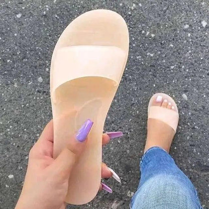 Fashion Jelly Women Slippers Summer Candy Colors Elegant Modern Design For Womens
