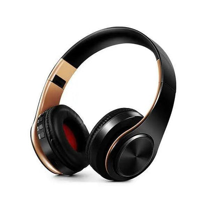 Fashionable  Stereo Earphones Bluetooth Foldable Headphone Music Headset Trendy Headset Lightweight Portable Headphones