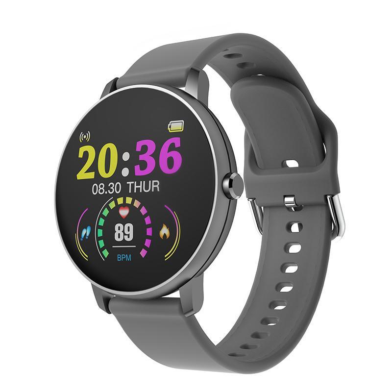 New Fashion Fitness Smart Sports Waterproof Watch For iOS/Android Sistems Smartwatch For Men and Women With Heart Rate Blood Pressure Tracker Modern Design
