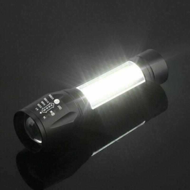 Flashlights Rechargeable USB Portable Super Bright Waterproof Zoomable Portable  LED Focus Flashlight Mini Torch Tactical Flash Light Torch Light  Camping Hiking