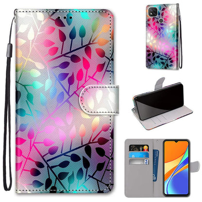 Flip Case For Xiaomi Redmi 9 9A 9C NFC 8 8A Case Leather Silicone Wallet Cover For Xiomi Redmi Note 8 Pro 9 9S 9 Pro Book Cases Premium Leather Magnetic Case Card Slots and Stand Function Protective Case