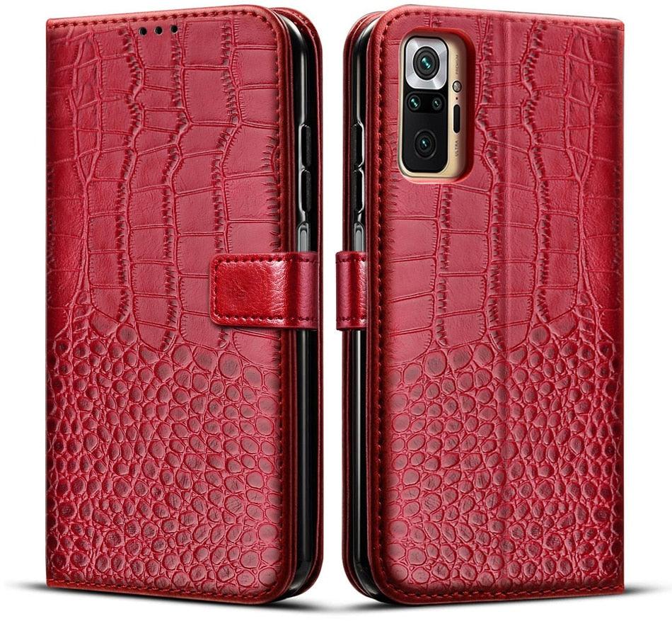 Flip Wallet Leather Case for Xiaomi Redmi Note 10 Pro Max 11 9 8 7 6 5 Redmi 9 9A 9C 9T 10C 8 8T 8A 7A 6A 5A 5 Plus Case Cover PU Leather Case with Holder Card Slots & Wallet Case