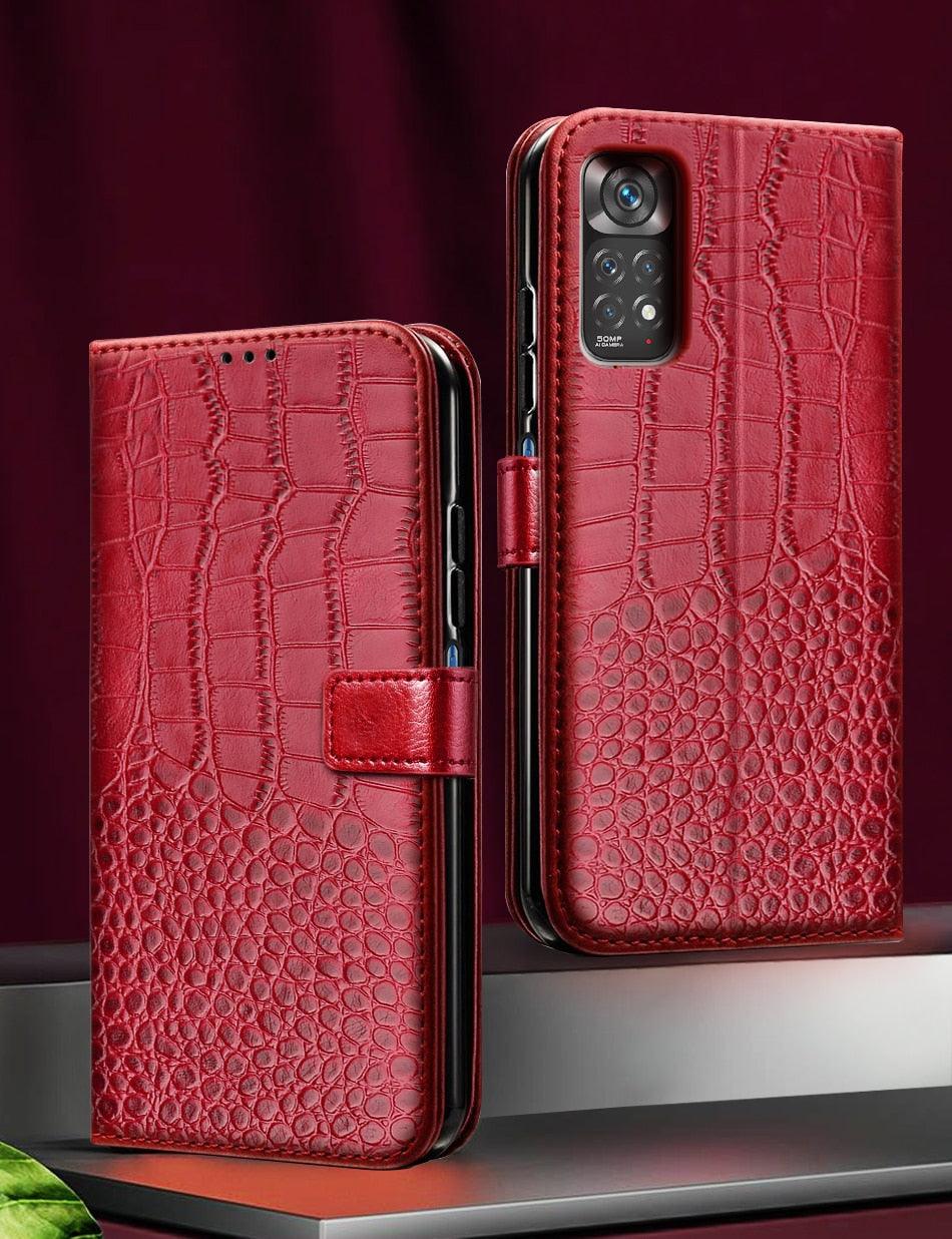 Flip Wallet Leather Case for Xiaomi Redmi Note 10 Pro Max 11 9 8 7 6 5 Redmi 9 9A 9C 9T 10C 8 8T 8A 7A 6A 5A 5 Plus Case Cover PU Leather Case with Holder Card Slots & Wallet Case