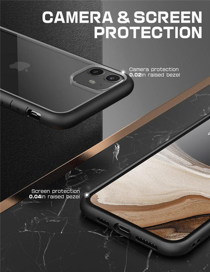 For iPhone 11 Case 6.1 inch Stylish Protective Bumper Case Elegant Cover For iPhone 11 6.1 inch Protective Clear Case For iPhone Ultra Slim Shockproof Clear Transparent Soft Case