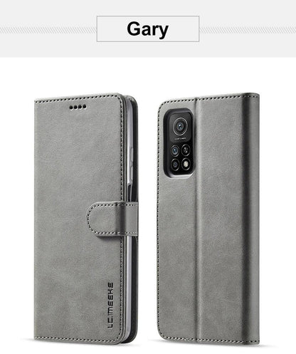 Genuine Premium Leather Detachable Magnetic Flip Cover with Card Holders Horizontal Case For Redmi Note 11 Pro 5G Case On Redmi Note 11 11S 10S 10 10C 9S 9 9T 8T 8 7 Case For Xiaomi Redmi Note11 Pro 5G Case