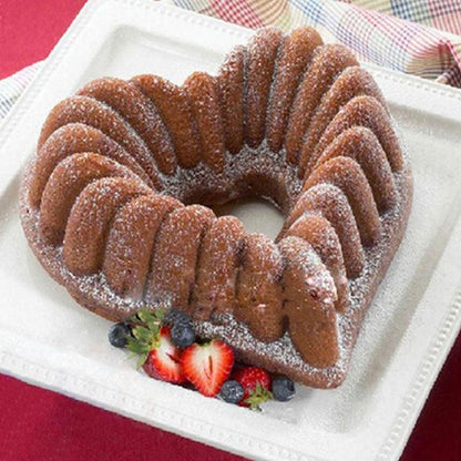 Heart Love Jelly Silicone Cake Mould Mold Baking 3D Decorating Tools Heart Love Cake Mold Trays Silicone Baking Pan  Mold Baking Cake Pan For Bread Muffin Cake Baking Tools For Kitchen