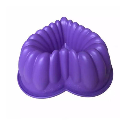Heart Love Jelly Silicone Cake Mould Mold Baking 3D Decorating Tools Heart Love Cake Mold Trays Silicone Baking Pan  Mold Baking Cake Pan For Bread Muffin Cake Baking Tools For Kitchen