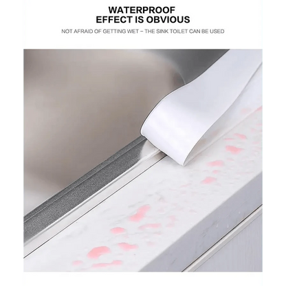 High Quality PVC Waterproof Wall Sticker Self Adhesive Sink Stove Crack Strip Kitchen Bathroom Bathtub Corner Sealant Tape Waterproof