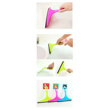 Incredible Window Glass Brush Wiper Airbrush Cleaner Washing Scraper for Home Bathroom Car Window Cleaning Tool Kitchen Accessories