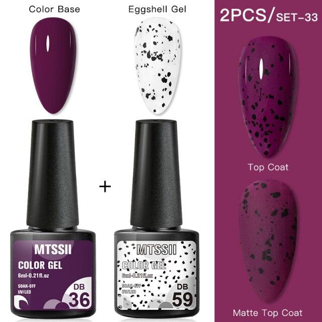 Luxury Gel Nail Polish Permanent Glossy Matte Egg Effect Elegant Stylish Eggshell Design For Women And Lady Nail Gel