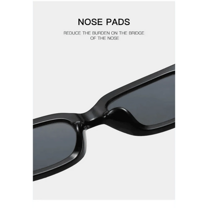 Luxury Square Black Women Retro Vintage Sunglasses Small Rectangle Female Sun Glasses Vintage Design Eyewear