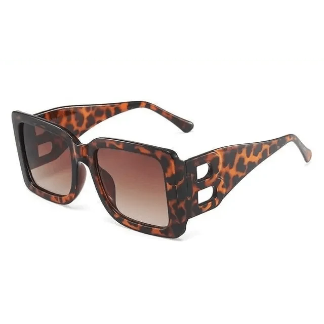 Luxury Women Oversized Square Sunglasses Modern Design Big Frame Fashion Female Sunglasses UV400 Glasses