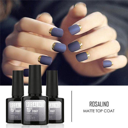 Matt Nail Polish UV/LED Gel 10ml Long Lasting Gorgeous Matt Effect Fashion Design For Womens
