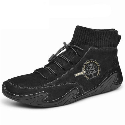 Men Beige Casual Shoes Outdoor Comfy Walking Sneakers Fashion All-Match Sneakers Breathable Cloth Casual Sports Flats Men Lightweight Outdoor Running Sneakers