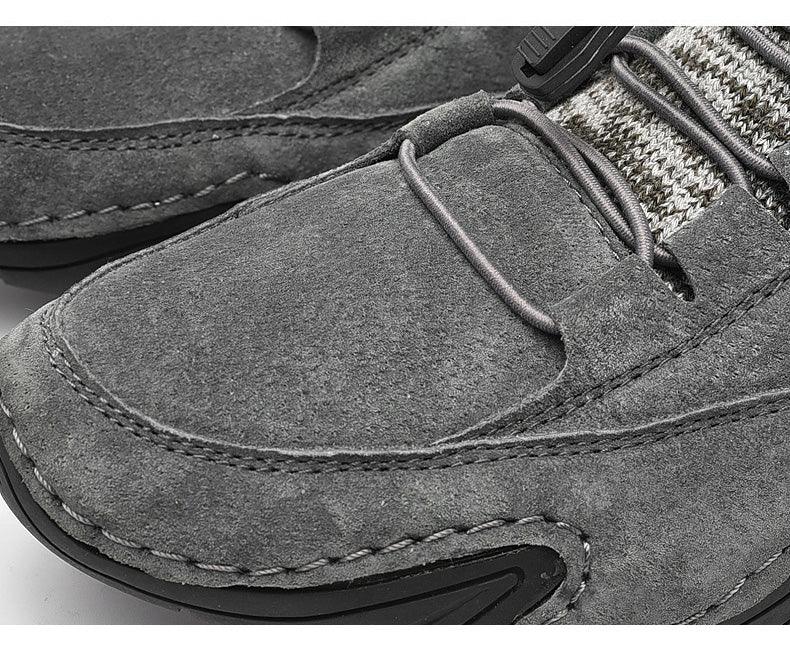 Men Beige Casual Shoes Outdoor Comfy Walking Sneakers Fashion All-Match Sneakers Breathable Cloth Casual Sports Flats Men Lightweight Outdoor Running Sneakers