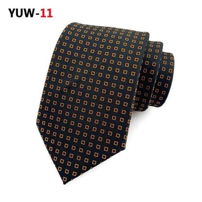 Men Business Elegant Necktie Design Silk Wedding Tie For Men Office Mens Fashion Formal Tie