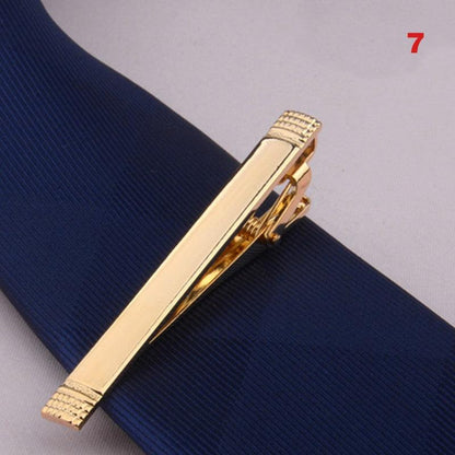 Men Metal Alloy Tie Clip Clamp Necktie Bar Clasp Tie Bar Clip Men's Tie Bar Necktie Bar Men's Tie Accessories Men’s Tie Clips Classic Gift Wedding Bridegroom Business Fashion Formal Gifts