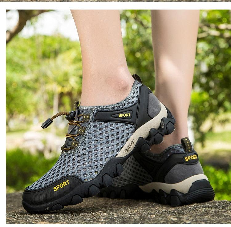 Men's Non-Slip Hiking Climbing Water Sports Shoes Beach Barefoot Surfing Shoes Outdoor River Upstream Quick Dry Barefoot Beach Sneakers Swim Boating Fishing Yoga Gym