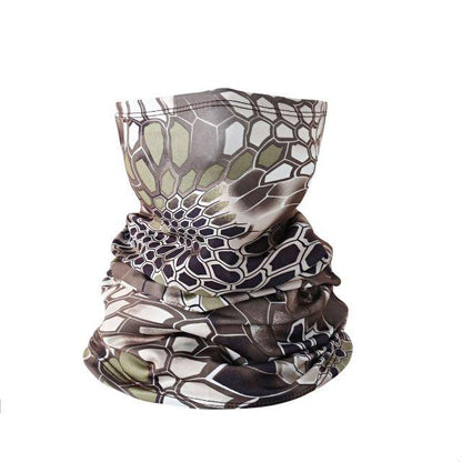 Military Tactical Balaclava Men Camouflage Hiking Scarf Ski Cycling Face Mask Tubular Camping Hunting Neck Gaiter Cover Camouflage Bandana Motorcycle Bike Riding Protection Headscarf Camping Hiking Protective Face Camo Scarf Shemagh
