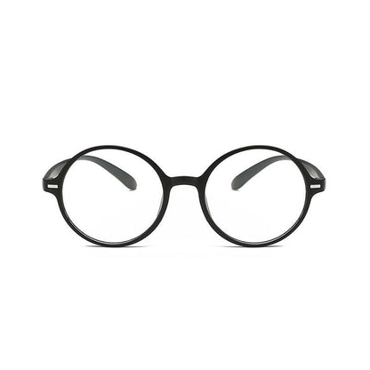 Mini Small Comfortable Round Reading Glasses Female Male Black Red Bendable Retro Ultra Light Hyperopia Frame +1.0 to +4.0