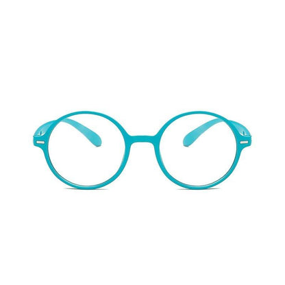 Mini Small Comfortable Round Reading Glasses Female Male Black Red Bendable Retro Ultra Light Hyperopia Frame +1.0 to +4.0
