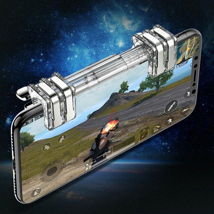 Mobile Trigger Gamepad Controller Sensitive Touch Fire Button Shooter Grip Trigger Aim Key Joystick for IOS Android