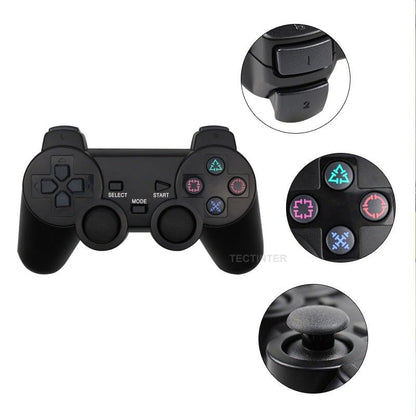 Modern Purple Wireless Joystick Gamepad Controller Along With Double Vibration Shock Perfect For PC Laptop Smart TV