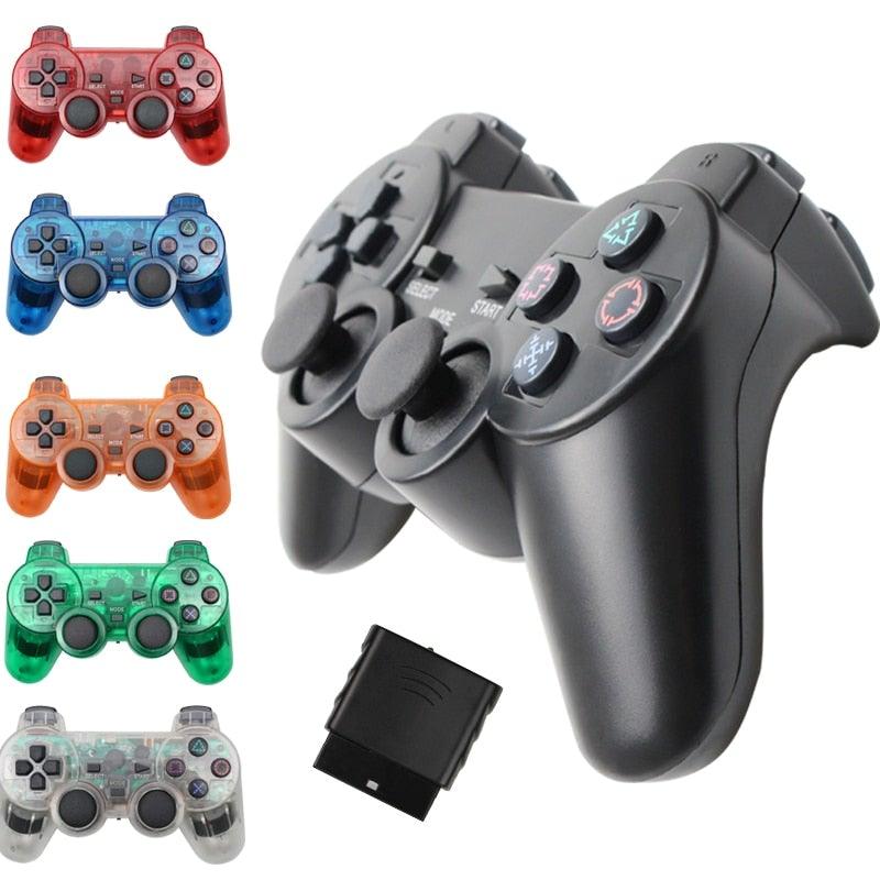 Modern Purple Wireless Joystick Gamepad Controller Along With Double Vibration Shock Perfect For PC Laptop Smart TV