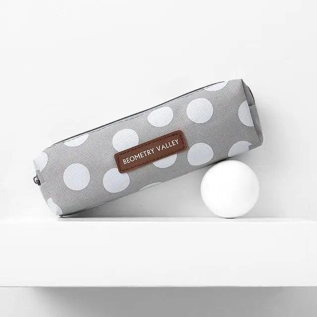 Modern Student Pencil Case Minimalist Simple Pen Bags Durable Zipper Pencil Cases For Office