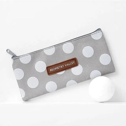 Modern Student Pencil Case Minimalist Simple Pen Bags Durable Zipper Pencil Cases For Office