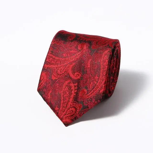 Modern Style Black Brown Wedding Neck Ties For Men Stylish Stripe Design Wedding And Casual Suit Neckties For Men