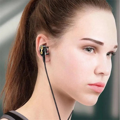 Modern Unisex Wired Headphones Professional Sound Isolating Earphones 3.5mm Universal  Wired Earphone Newest Stereo Headset