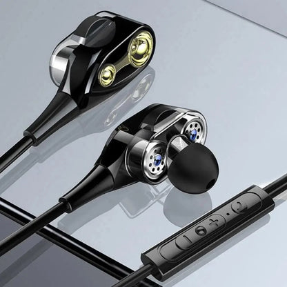 Modern Unisex Wired Headphones Professional Sound Isolating Earphones 3.5mm Universal  Wired Earphone Newest Stereo Headset