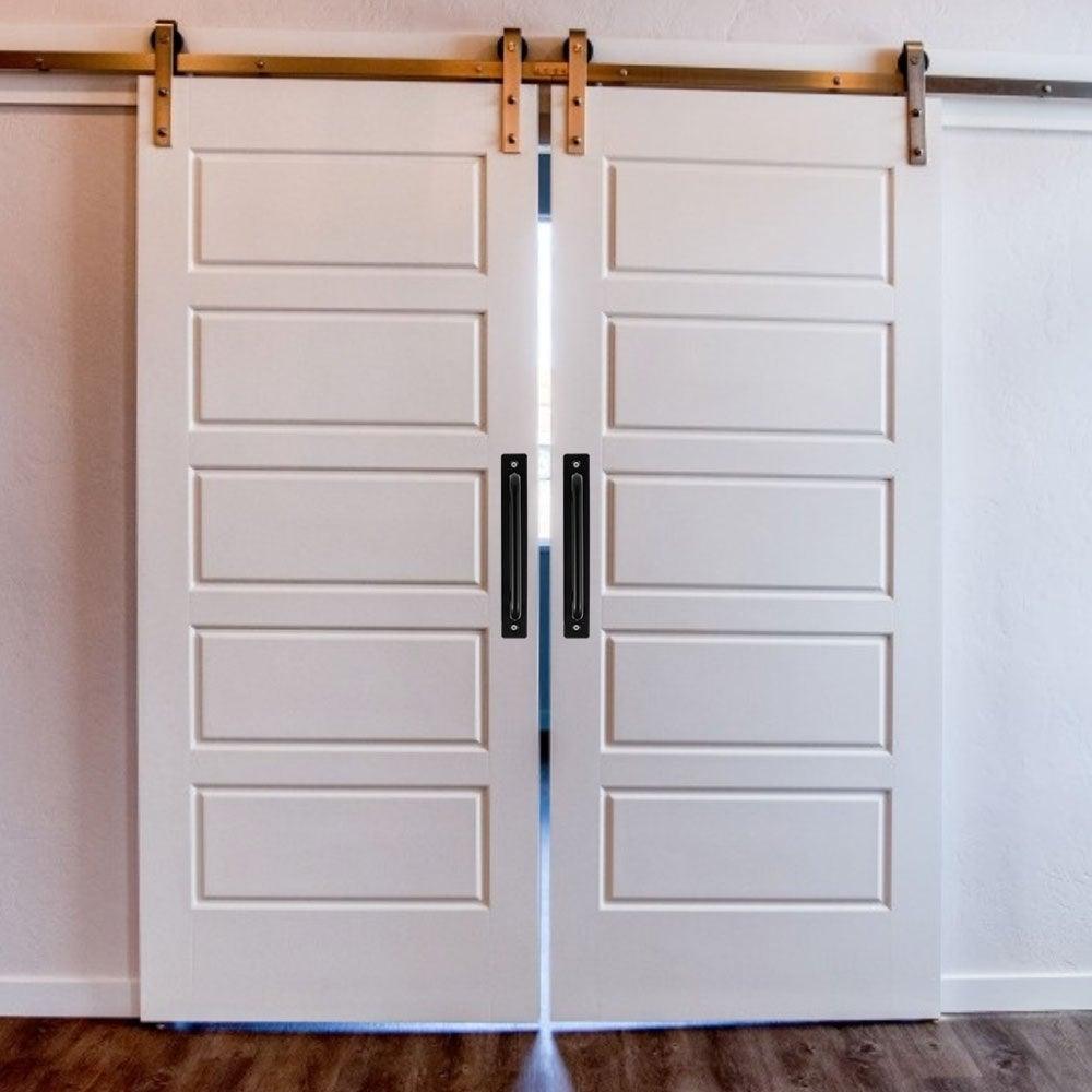 Multi-Purpose Door Handles Balcony Bedroom Cupboard Drawer Pulls Furniture Knobs Kitchen Bar Cabinet Door Handles Grab Hole Free Kitchen Cabinet Handle Furniture Hardwar