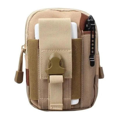 Multifunction Classic Water-Resistant Phone Bag Outdoor Waist Bag Portable Durable Large Capacity Bags
